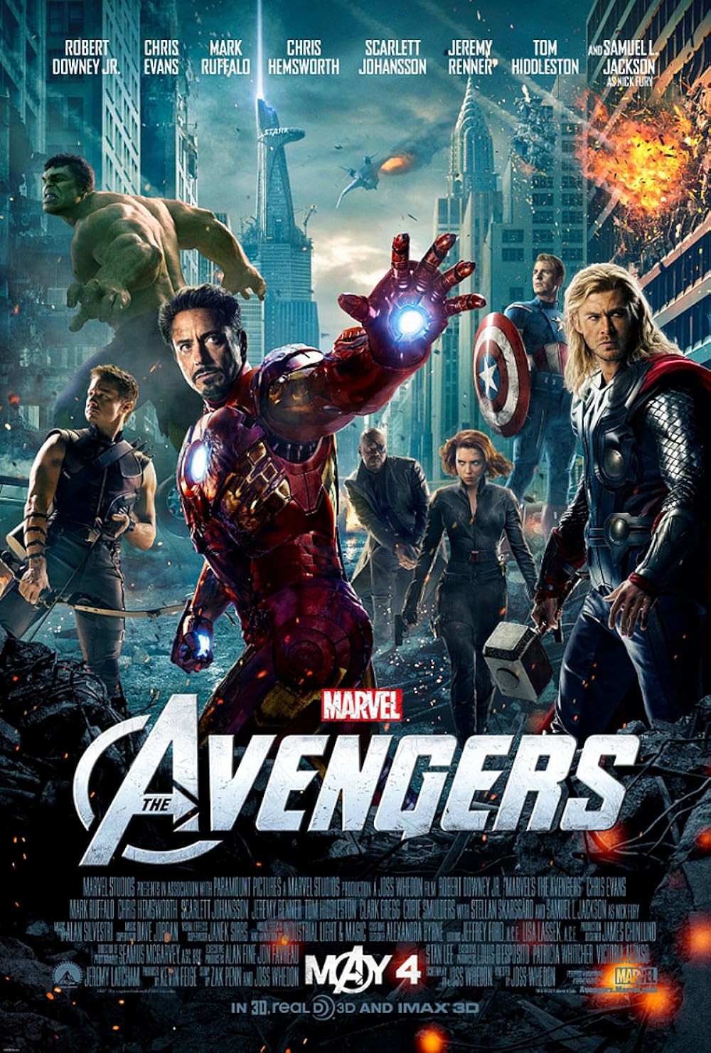 The Avengers 2012 English Movie